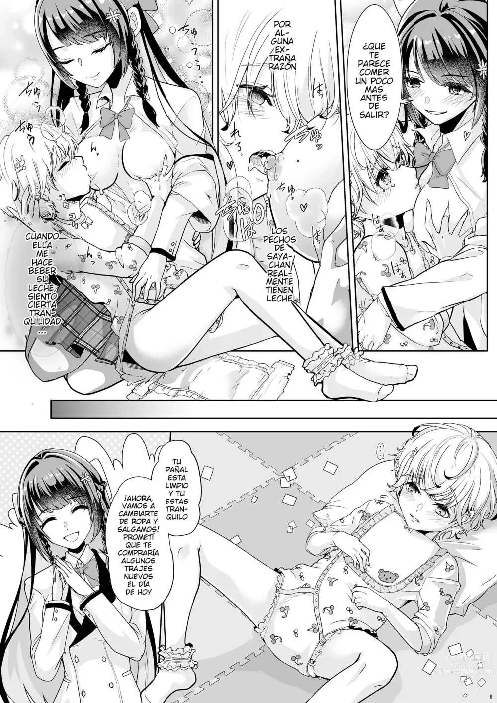 Page 10 of doujinshi Watashi no Kawaii Omorashi Sensei