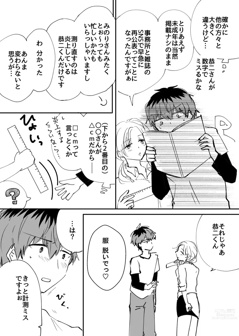 Page 4 of doujinshi Shinkan Puraidomejaa