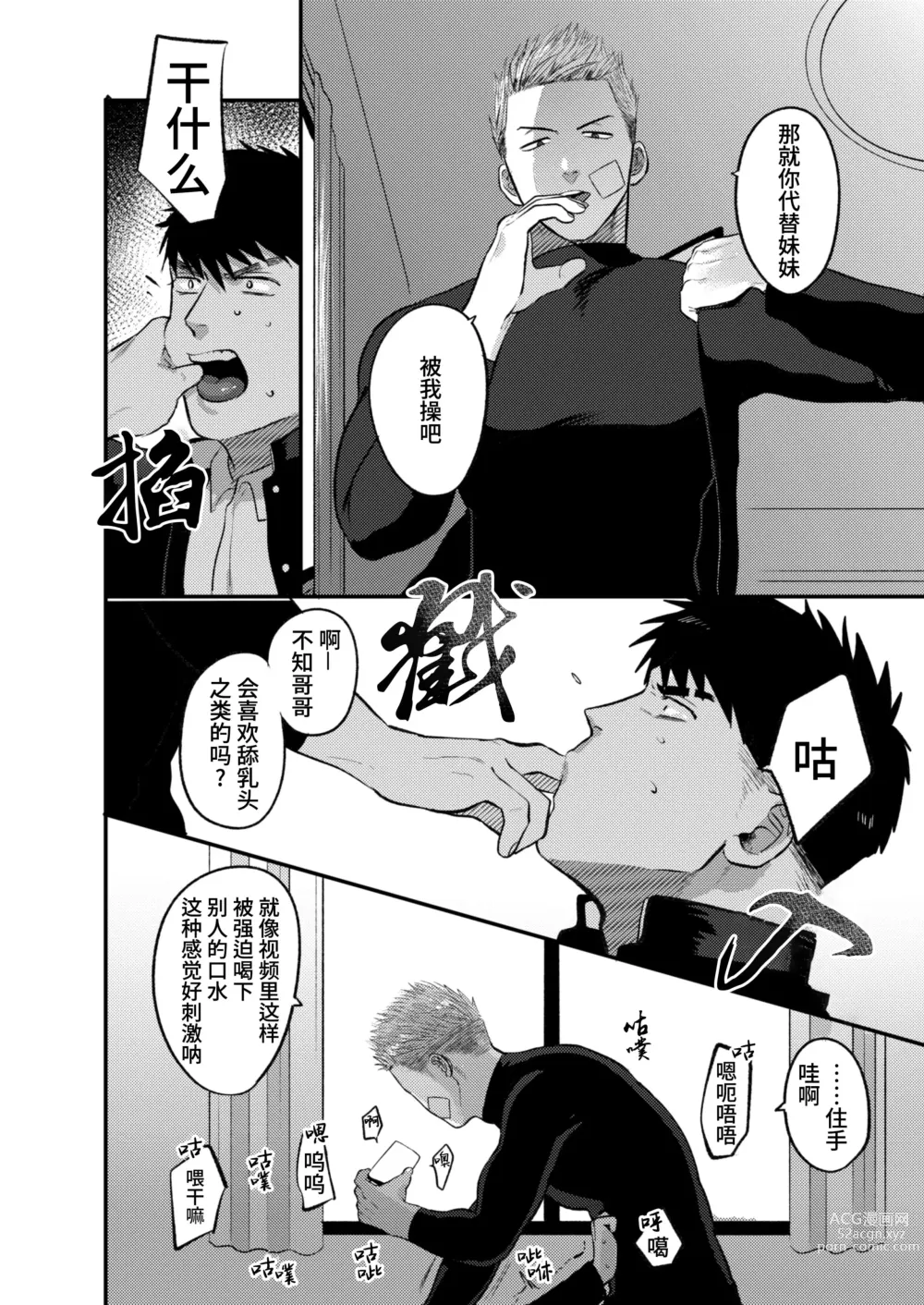 Page 10 of doujinshi 那就代替你妹妹被我操吧 (decensored)