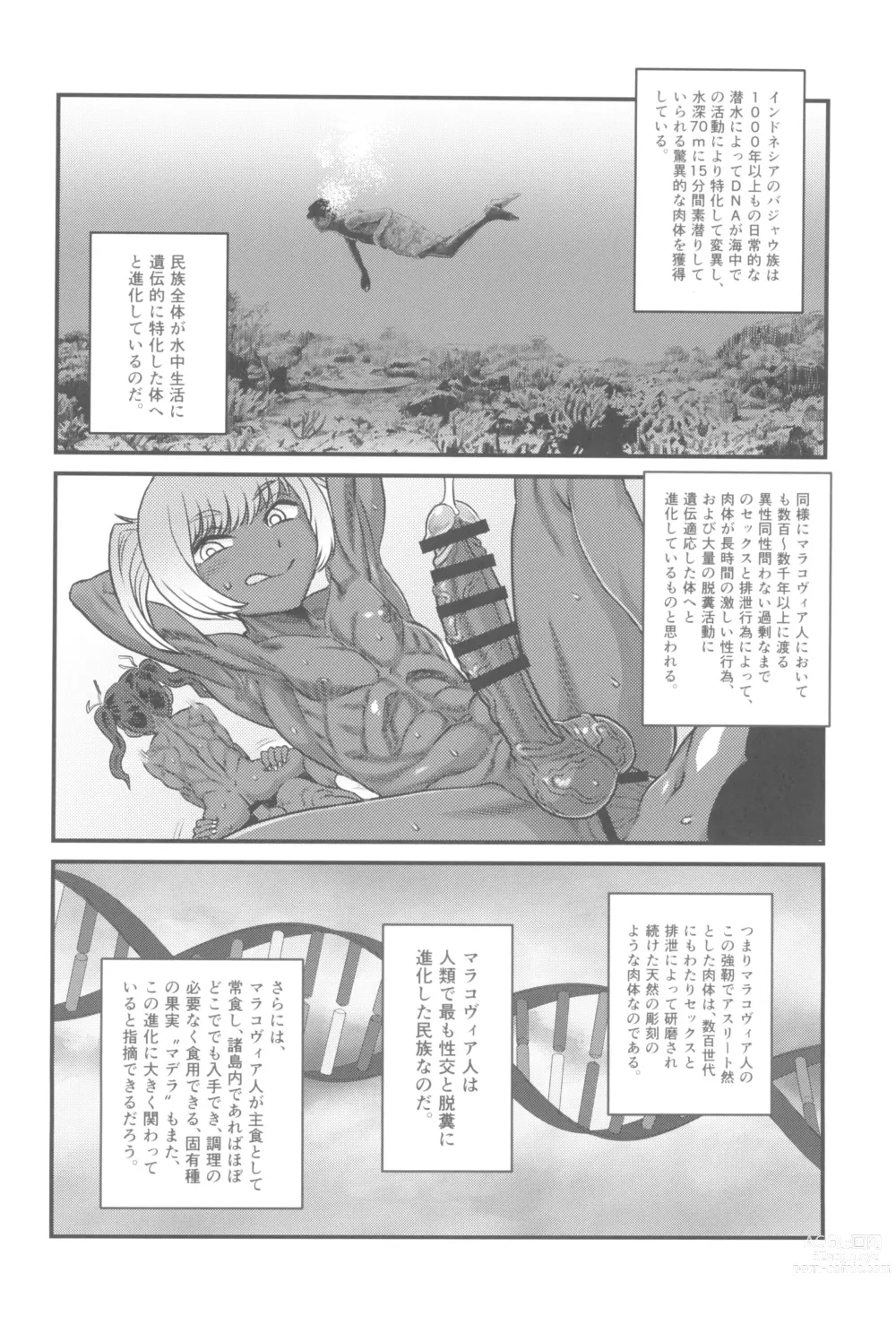 Page 10 of doujinshi Dankon no Ethnography -Malakovia no Sei to Haisetsu-