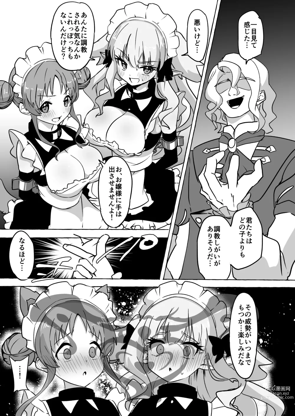 Page 11 of doujinshi Futari Ochiru