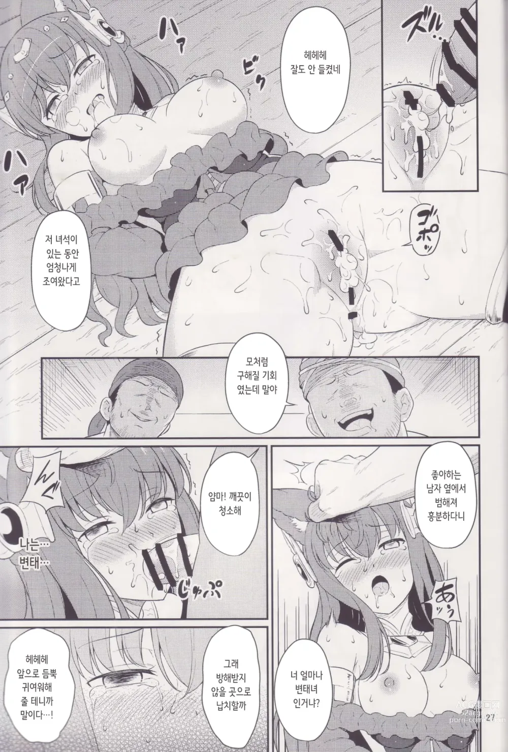 Page 26 of doujinshi 사로잡힌 안스리아