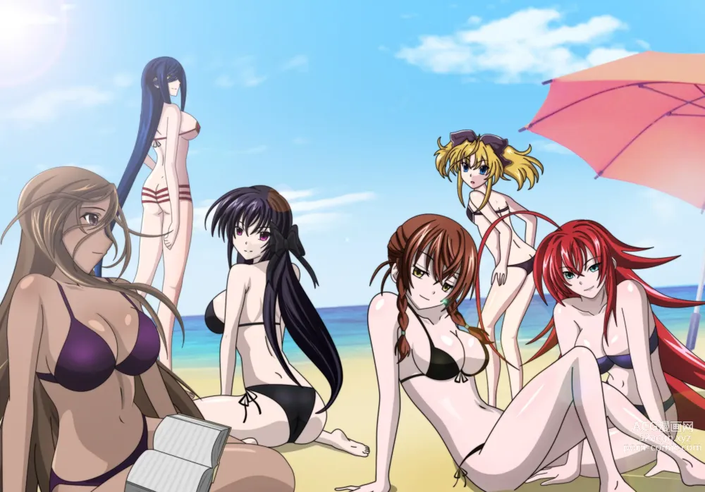 Page 381 of imageset High School DxD Collection