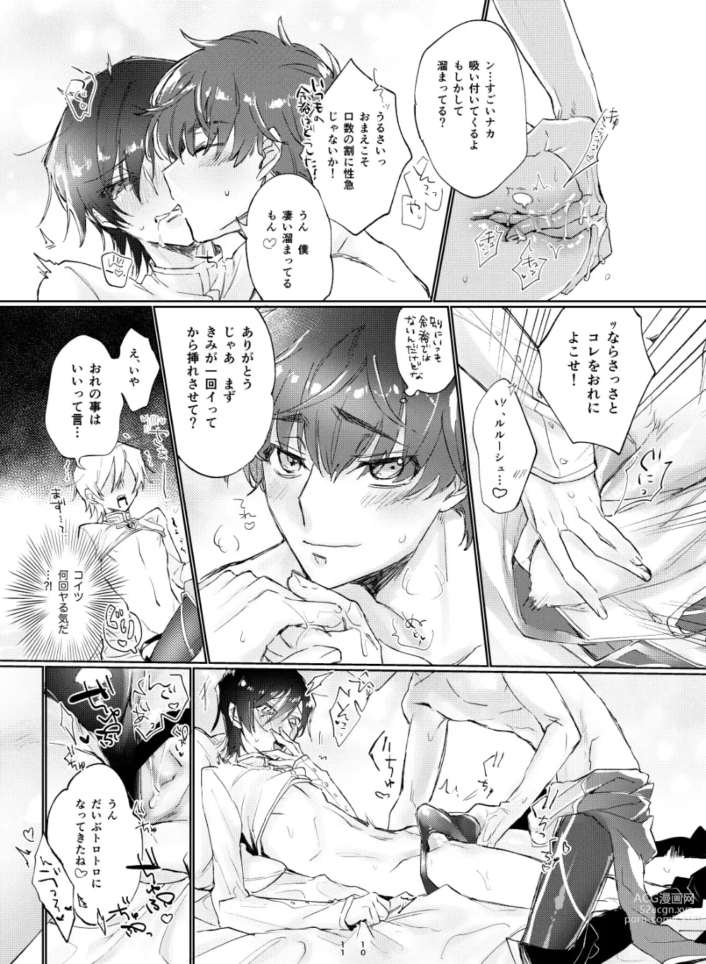 Page 10 of doujinshi Otsukare-sama Desu