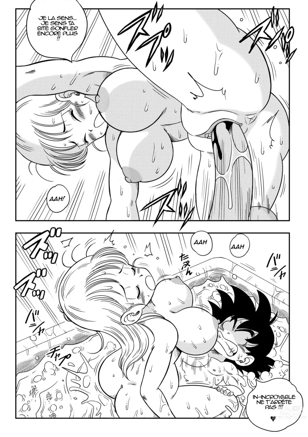 Page 16 of doujinshi bulma et goku sex dans le bain