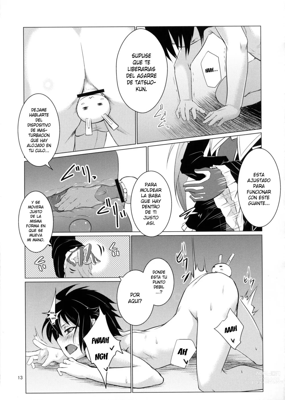 Page 12 of doujinshi Kenja ni Oshiri Ijirareru Hon