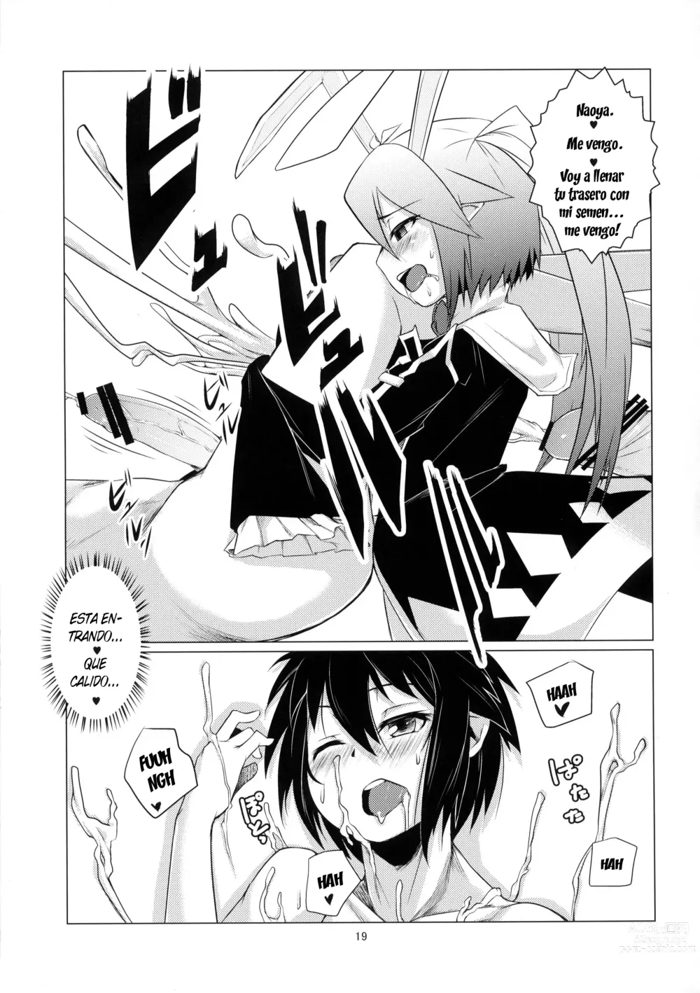 Page 18 of doujinshi Kenja ni Oshiri Ijirareru Hon