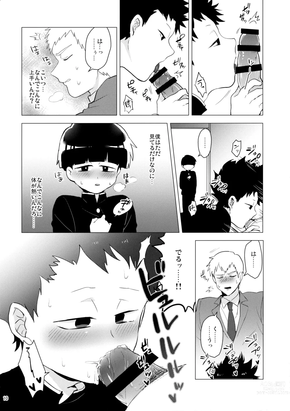 Page 9 of doujinshi Shishou dake ni 200% no Ai o