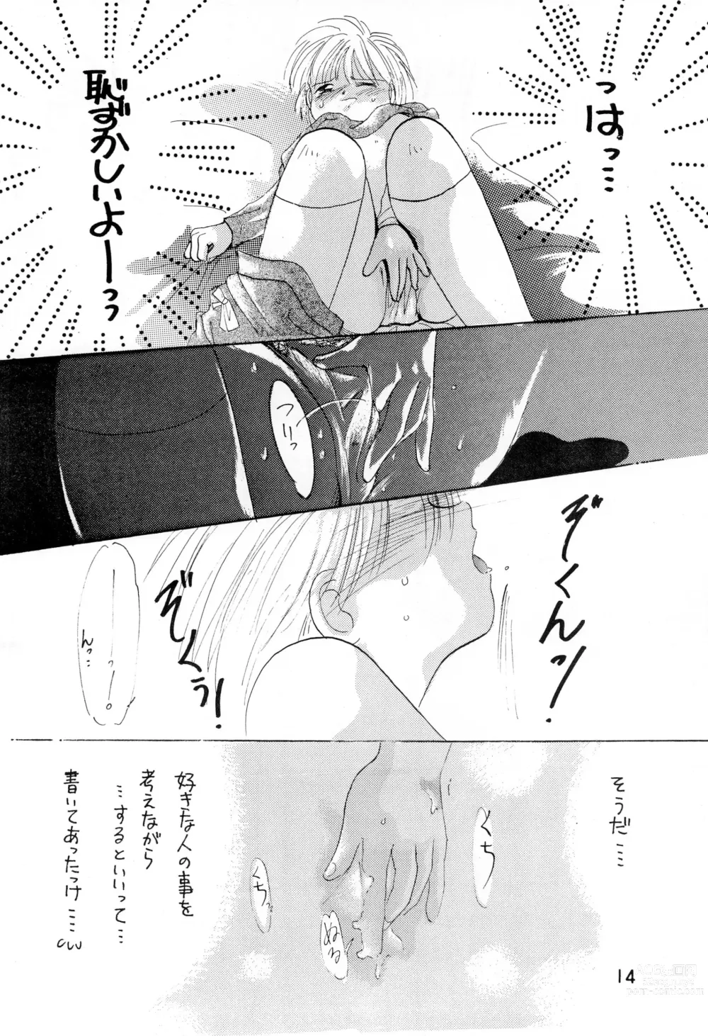 Page 14 of doujinshi Uwasa no Himeko