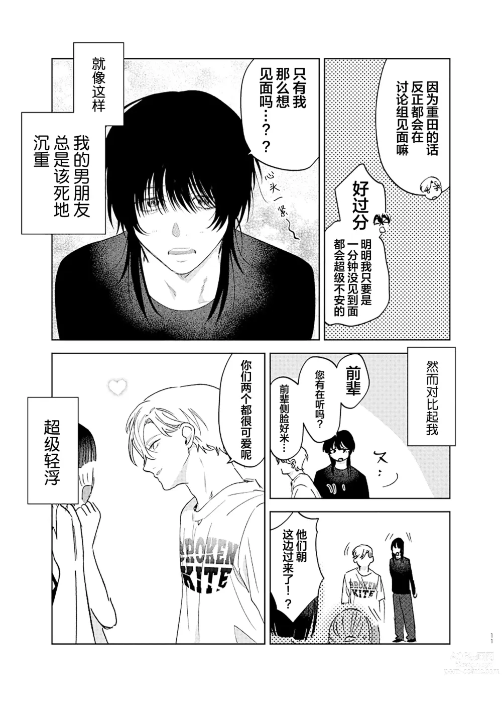 Page 12 of manga Omoi Kareshi｜沉重的他