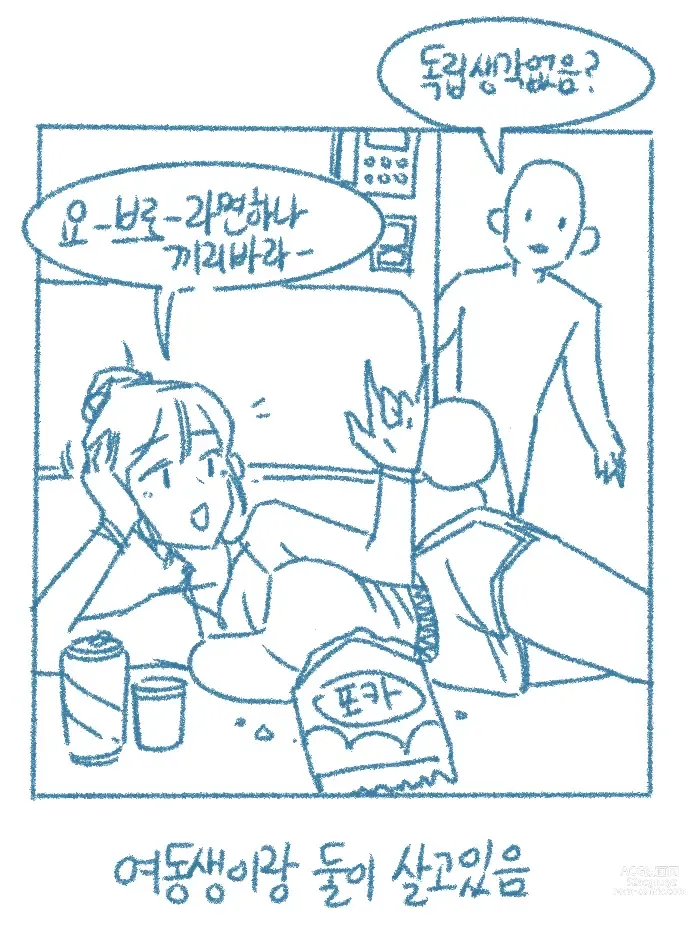 Page 2 of doujinshi Yeodongsaeng-i Jakku Chumchuneunge Gomin-in Sseolmanhwa