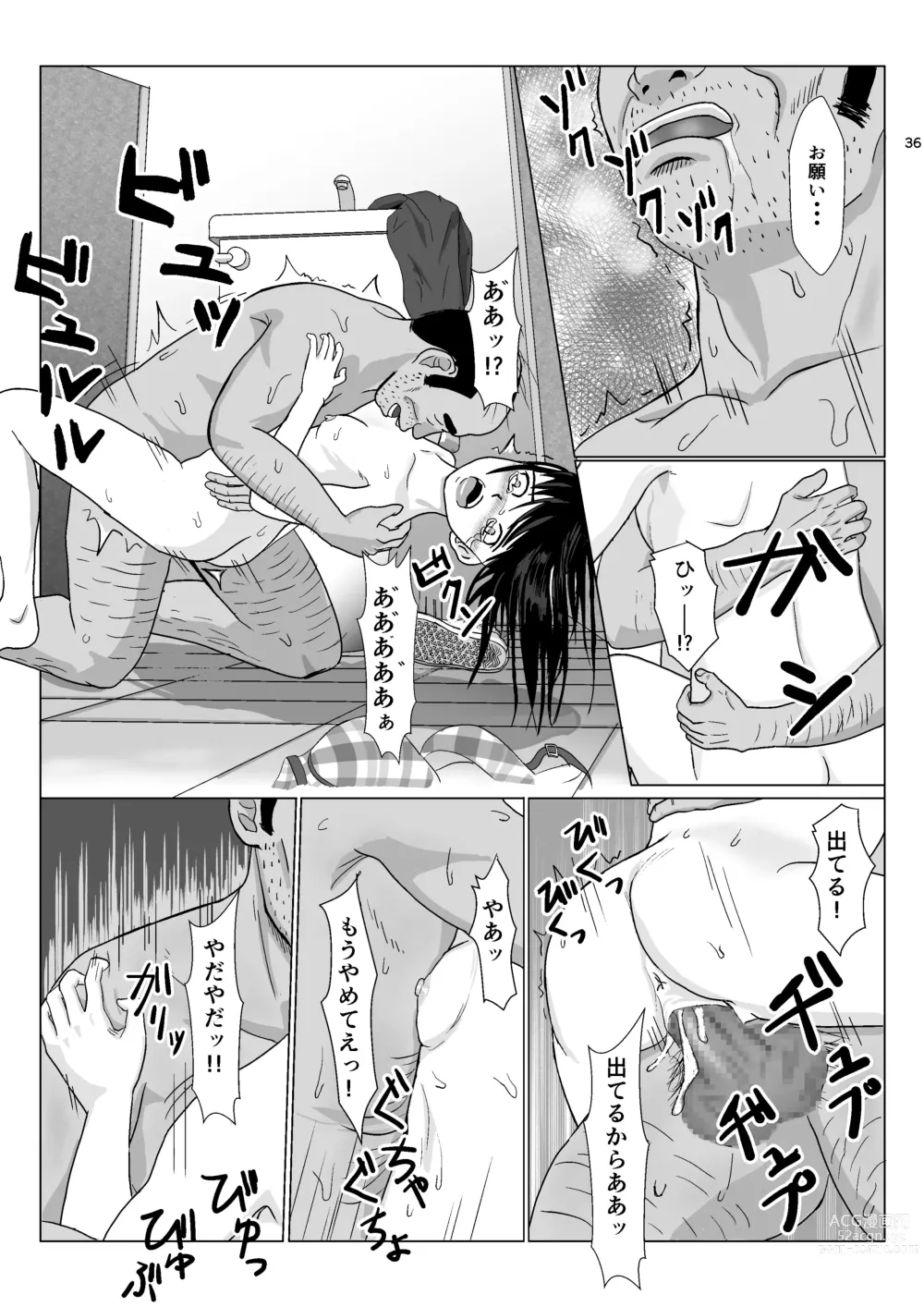 Page 36 of doujinshi Ranbou Oji-san 2