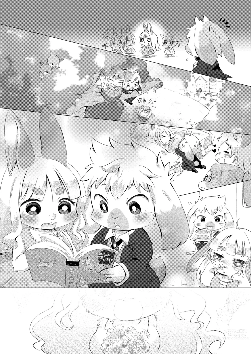 Page 94 of manga Kemo Love Banashi