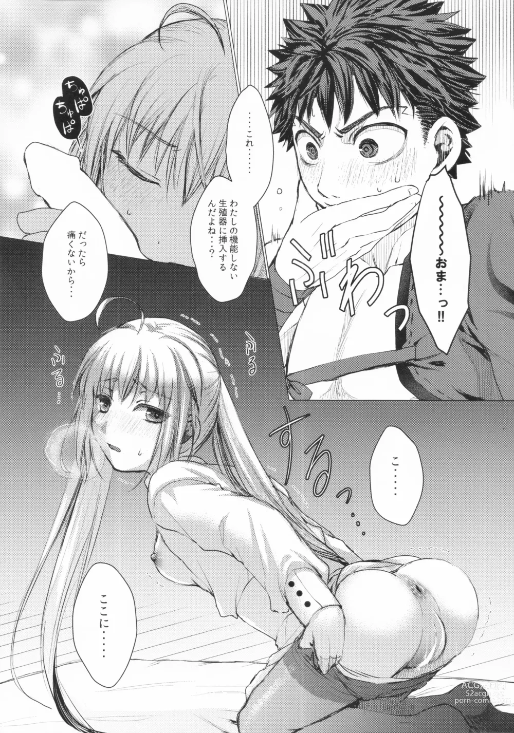 Page 11 of doujinshi Dame desu ka?