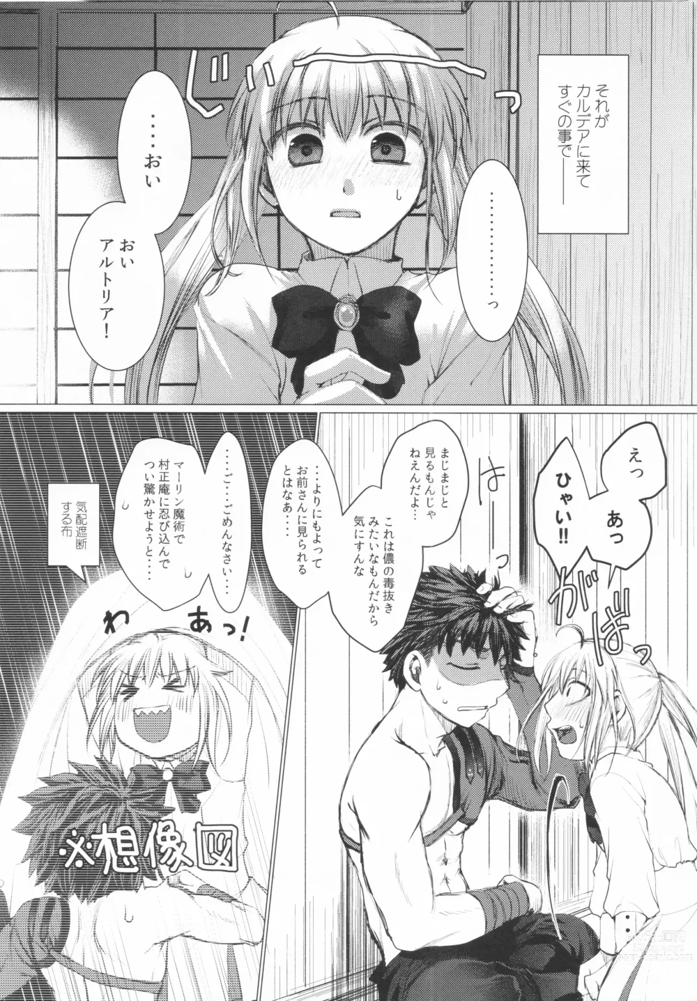 Page 7 of doujinshi Dame desu ka?