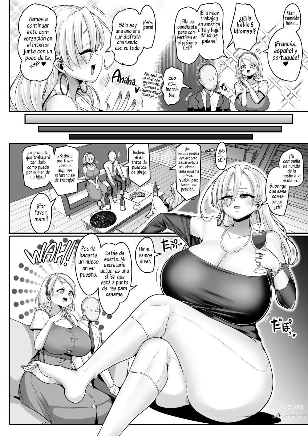 Page 32 of doujinshi A Nymphomaniac Blonde Exchange Student with Gigantic Tits Moved in Next Door!! 1-3