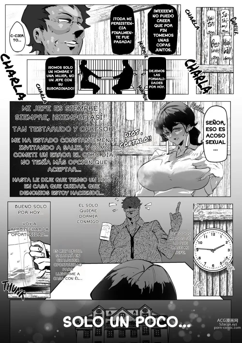 Page 3 of doujinshi Mi Madre Soltera Viuda es Follada Por su Jefe Todos Los Dias en Nuestra Casa