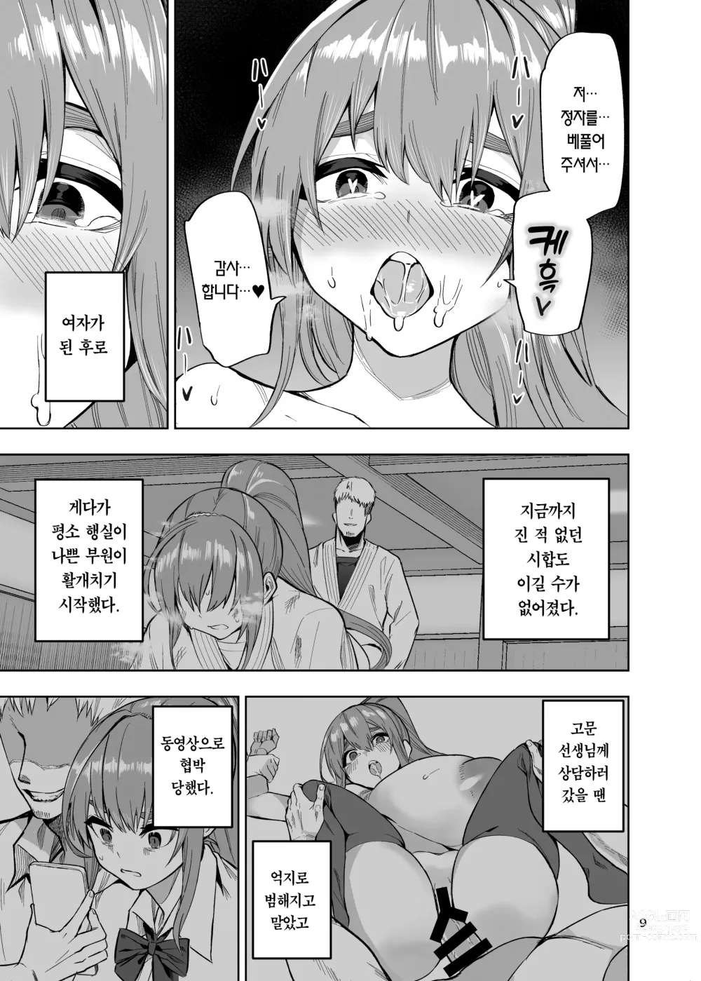 Page 10 of doujinshi 개변태 오나홀 바디 병 -힘세고 멋진 남친이 오나홀이 되기까지-