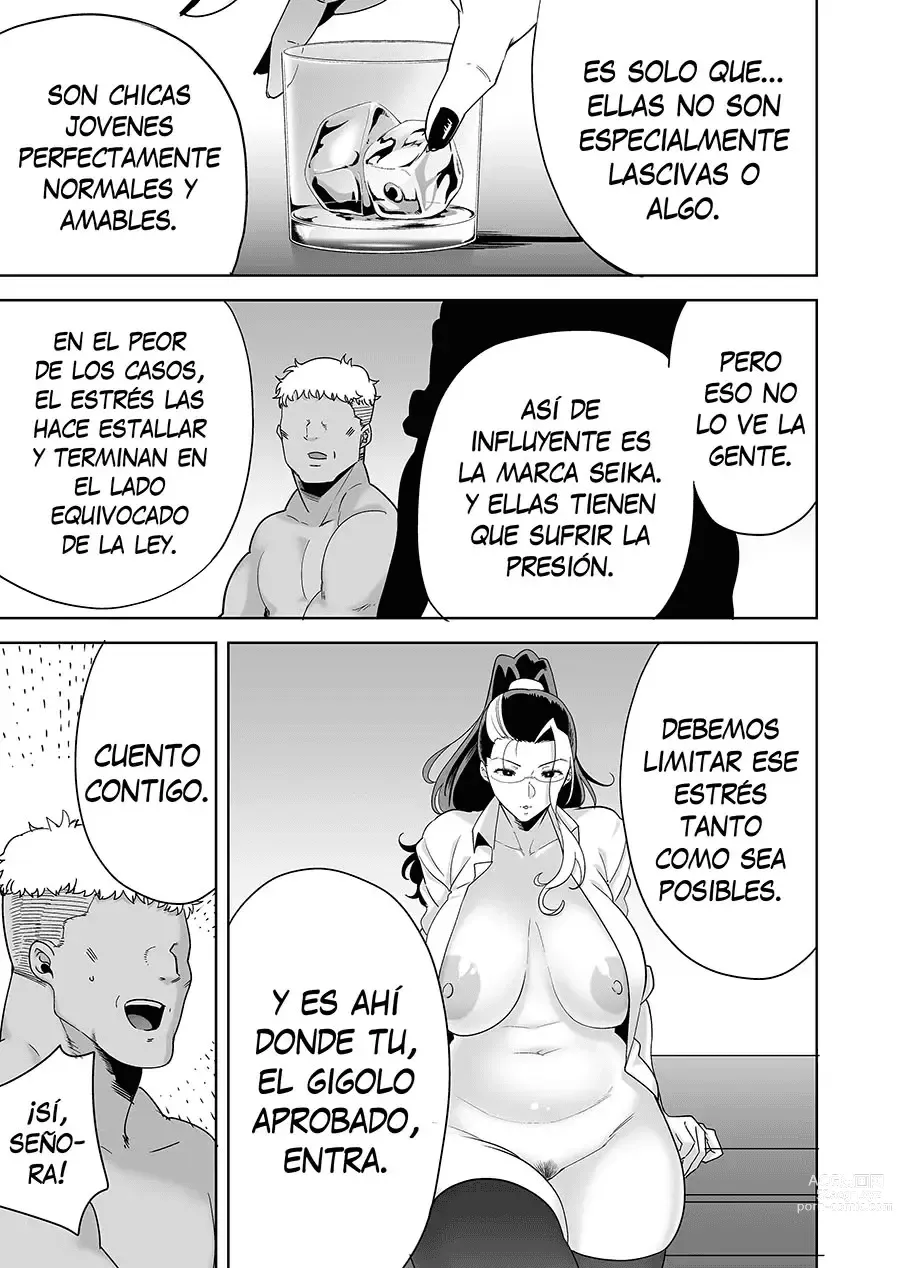 Page 204 of doujinshi las chicas seika y el gigolo aprobado por la escuela 1-6