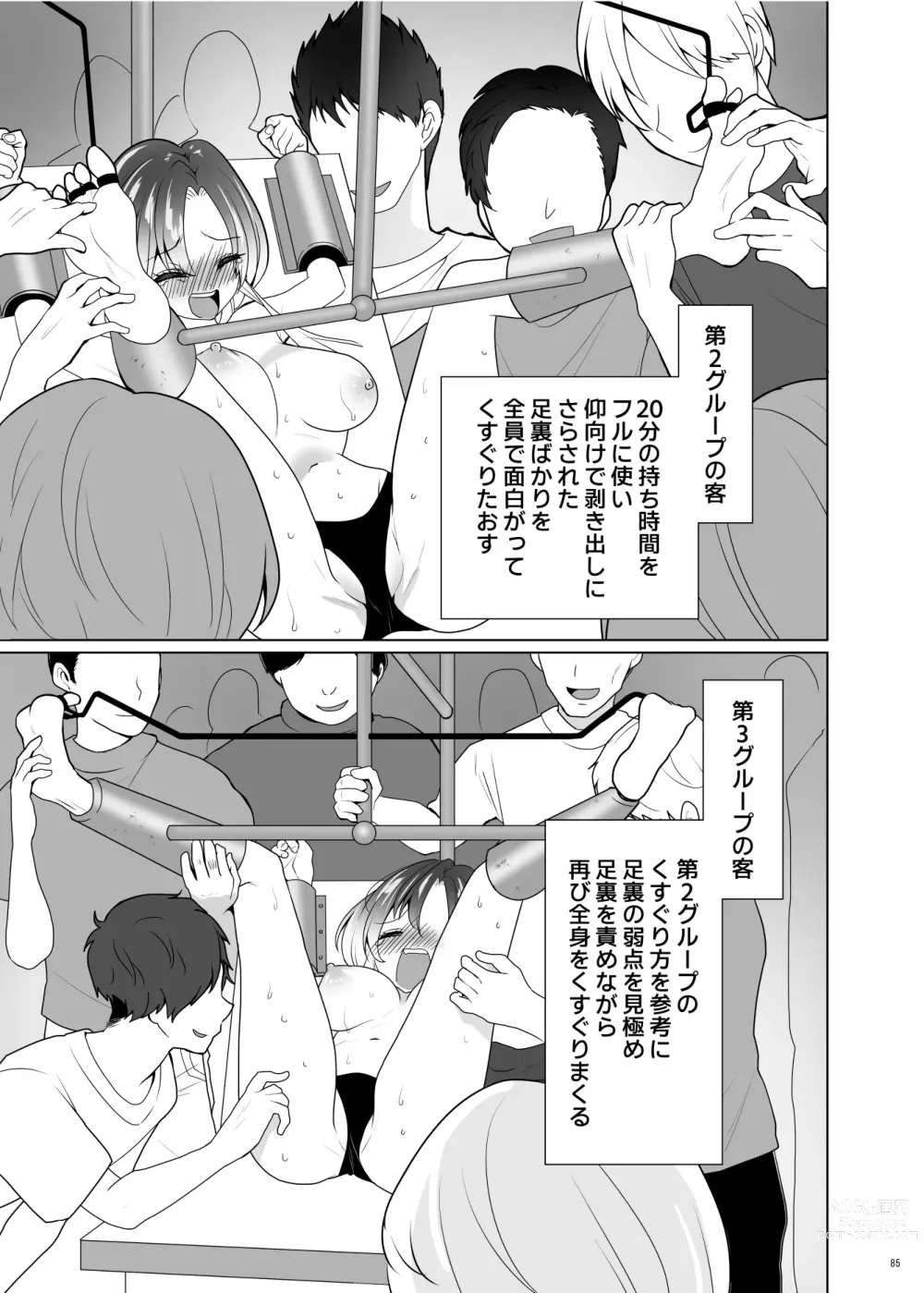 Page 84 of doujinshi Kusuguri Paradox -Shinada Aoi- - Tickle Paradox Shinada Aoi