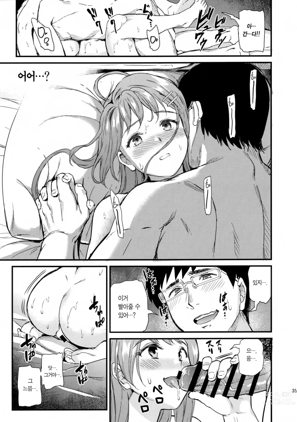 Page 35 of manga 지지 강요