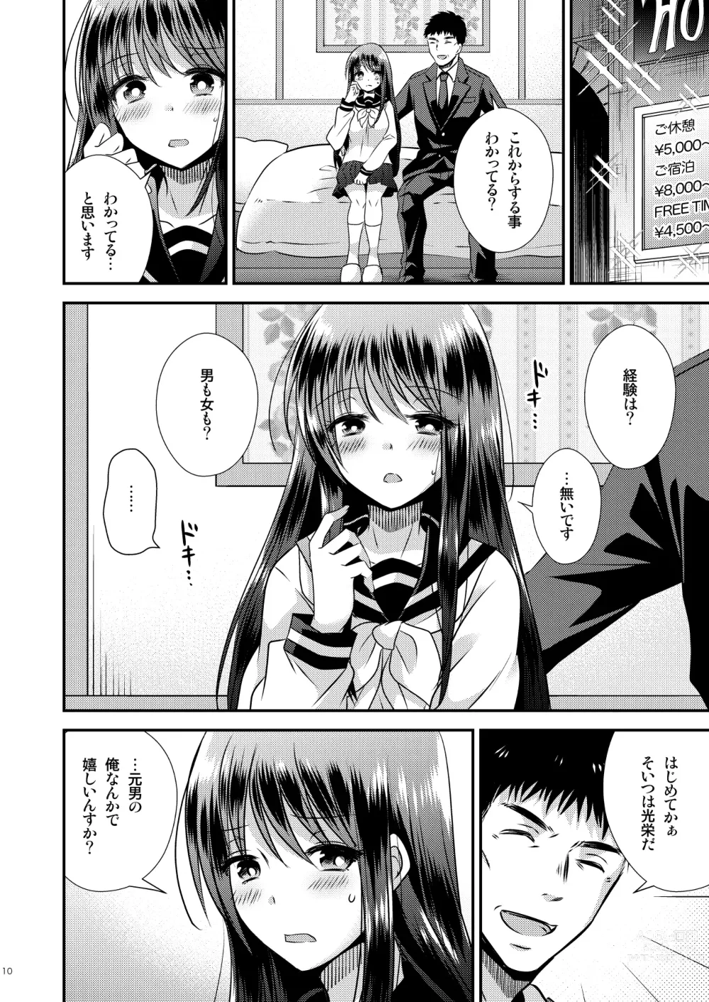 Page 7 of doujinshi ＴＳ娘はトレカで春を売る