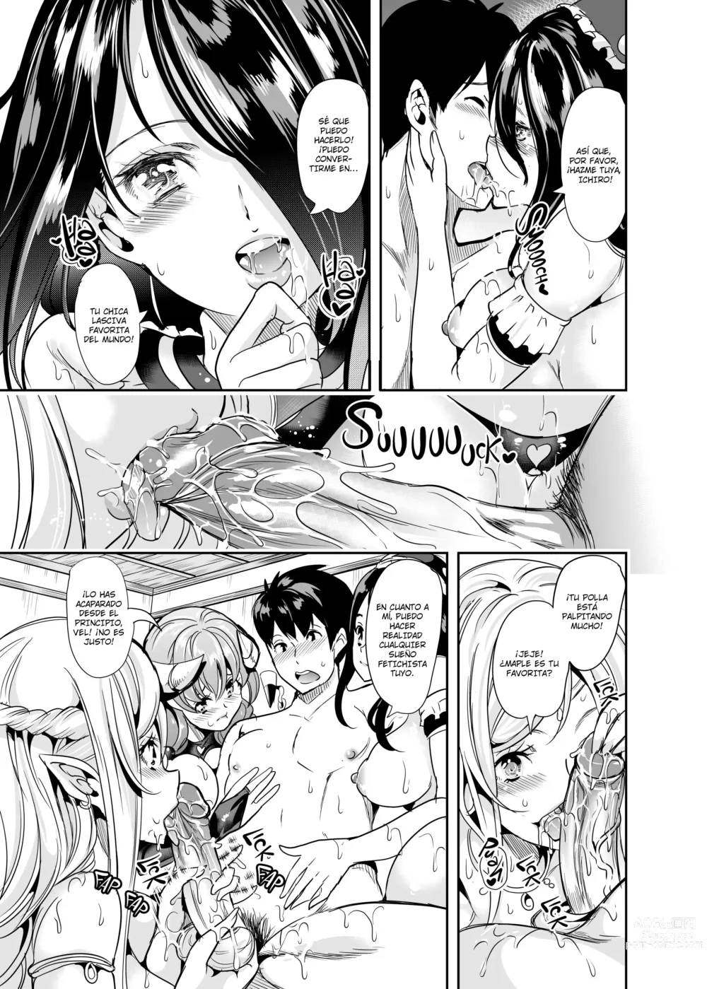 Page 17 of doujinshi Boku No Isekai Harem Soushuuhen 1