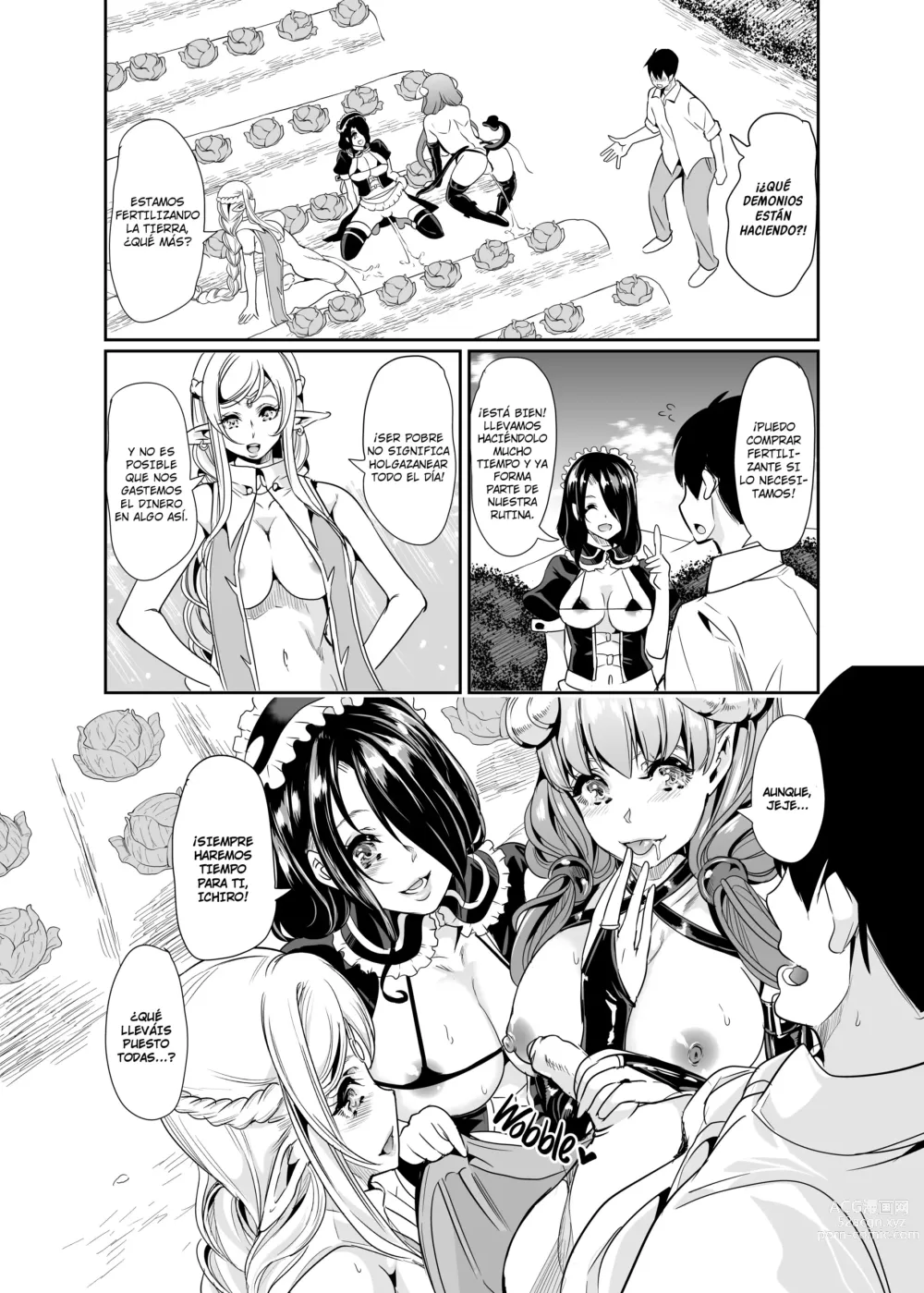 Page 55 of doujinshi Boku No Isekai Harem Soushuuhen 1