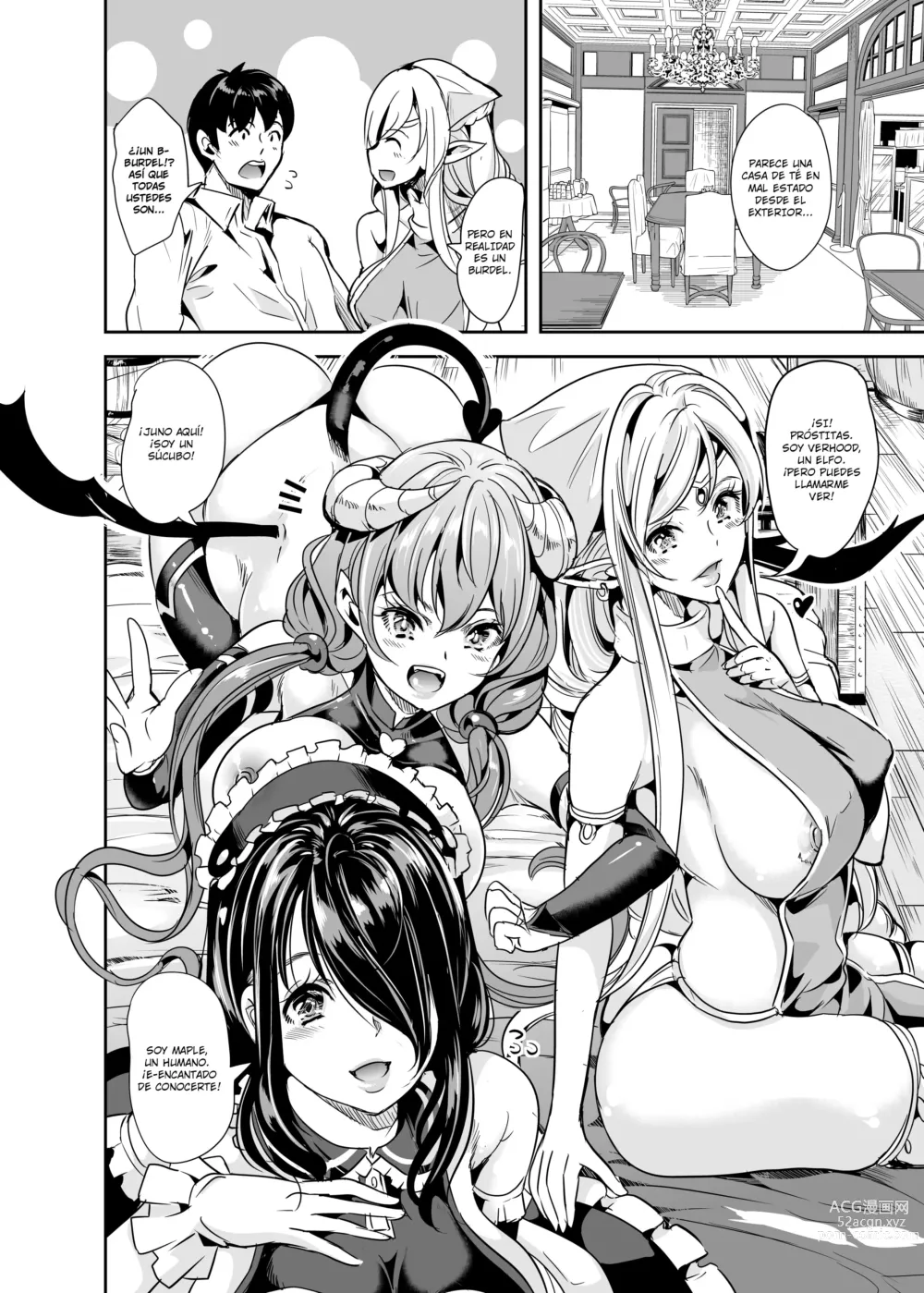 Page 8 of doujinshi Boku No Isekai Harem Soushuuhen 1