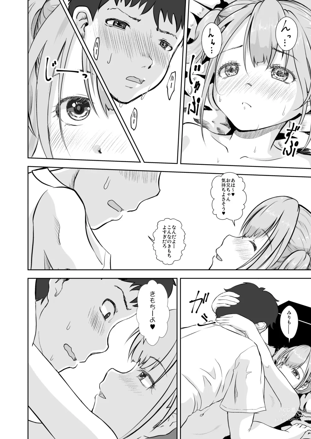 Page 18 of doujinshi Imouto wa Pantsu o Hakenai