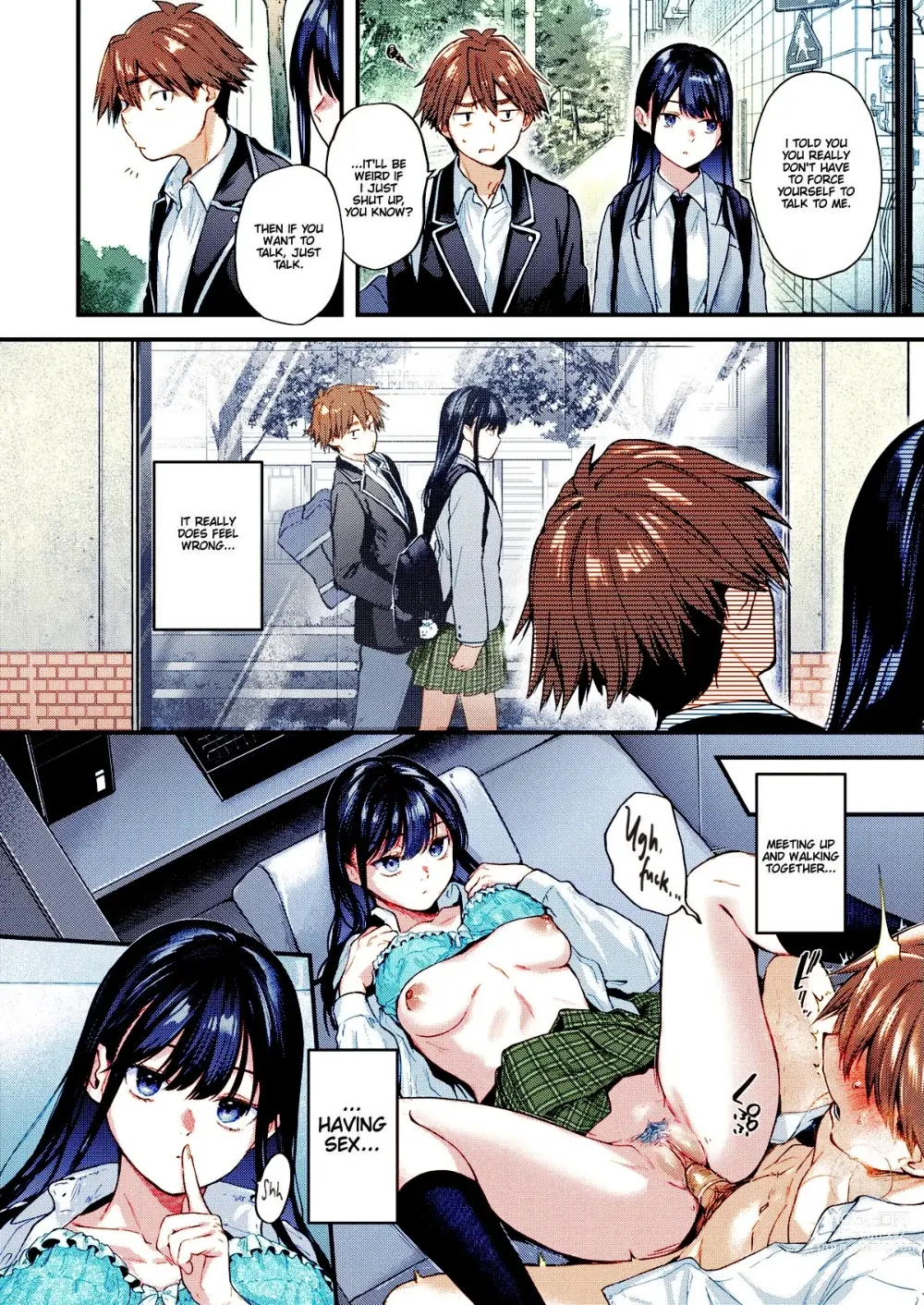 Page 14 of doujinshi Amai aimai chapter 1 color uncensored