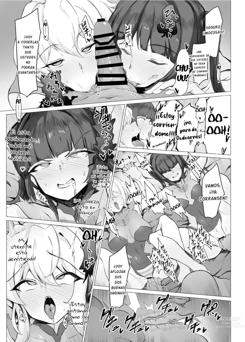 Page 16 of doujinshi Symphogear Enkou Ecchi-bon