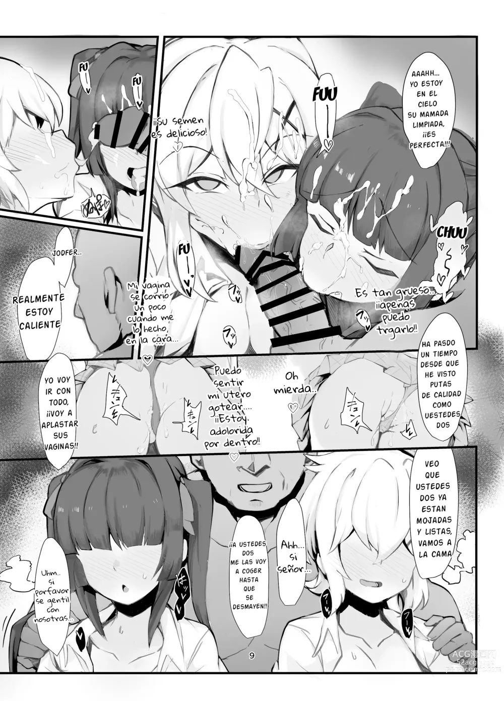 Page 8 of doujinshi Symphogear Enkou Ecchi-bon