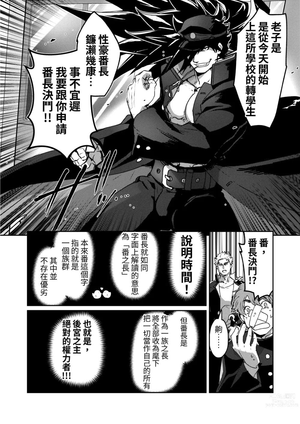 Page 8 of doujinshi Bancho★Monogatari