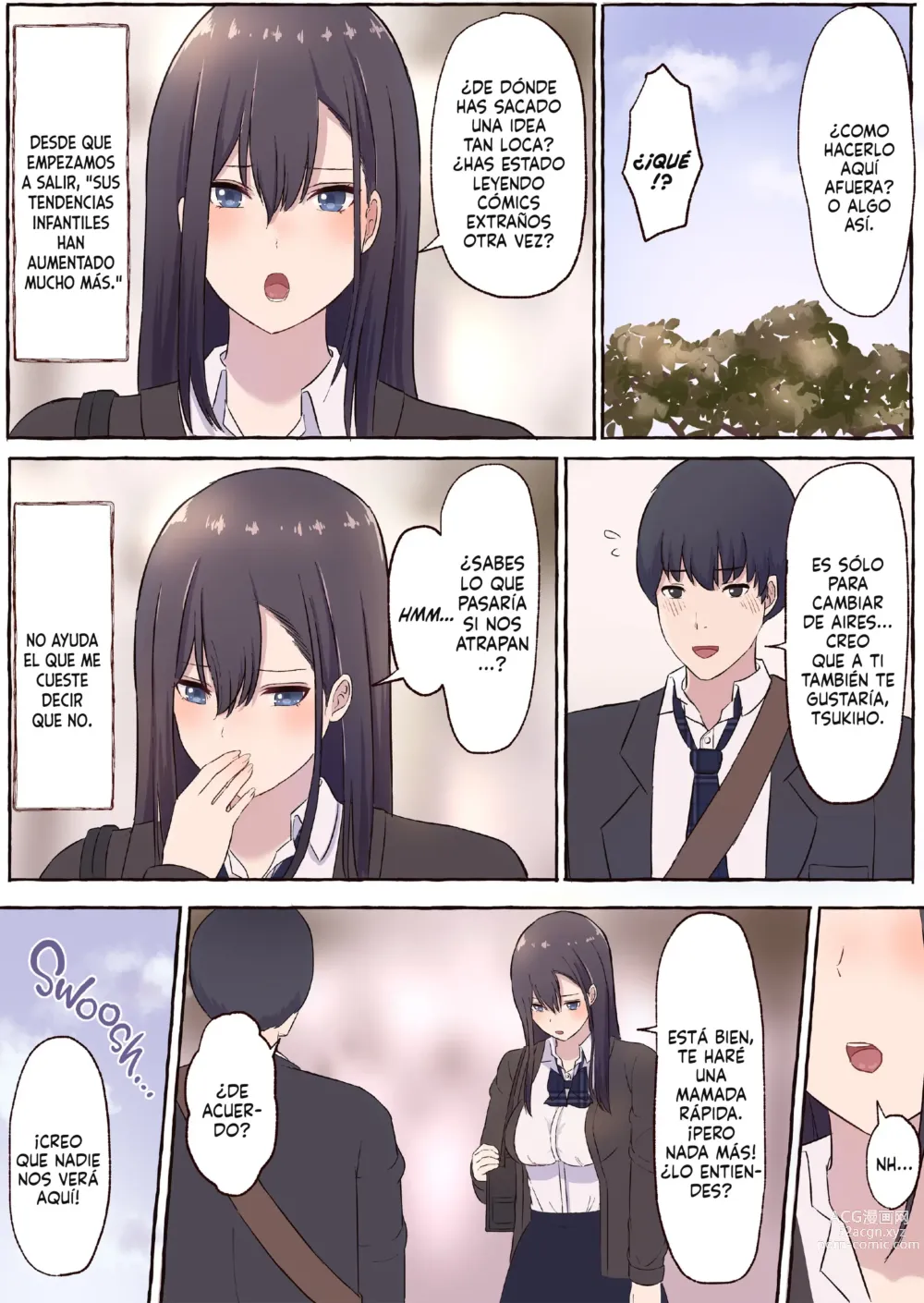 Page 6 of doujinshi La Presidenta Tetona De La Clase Encuentra Un Nuevo Amante