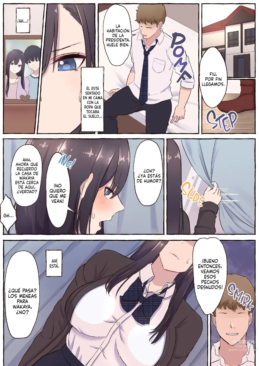 Page 10 of doujinshi La Presidenta Tetona De La Clase Encuentra Un Nuevo Amante