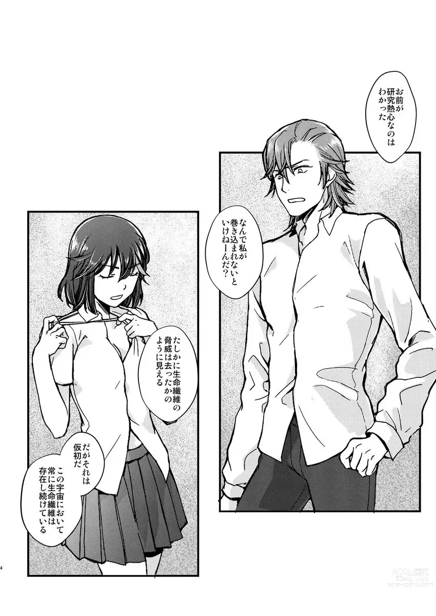 Page 2 of doujinshi Arushu no Nigenteki na Soukoku suru Ishiki Kekka to Shite no