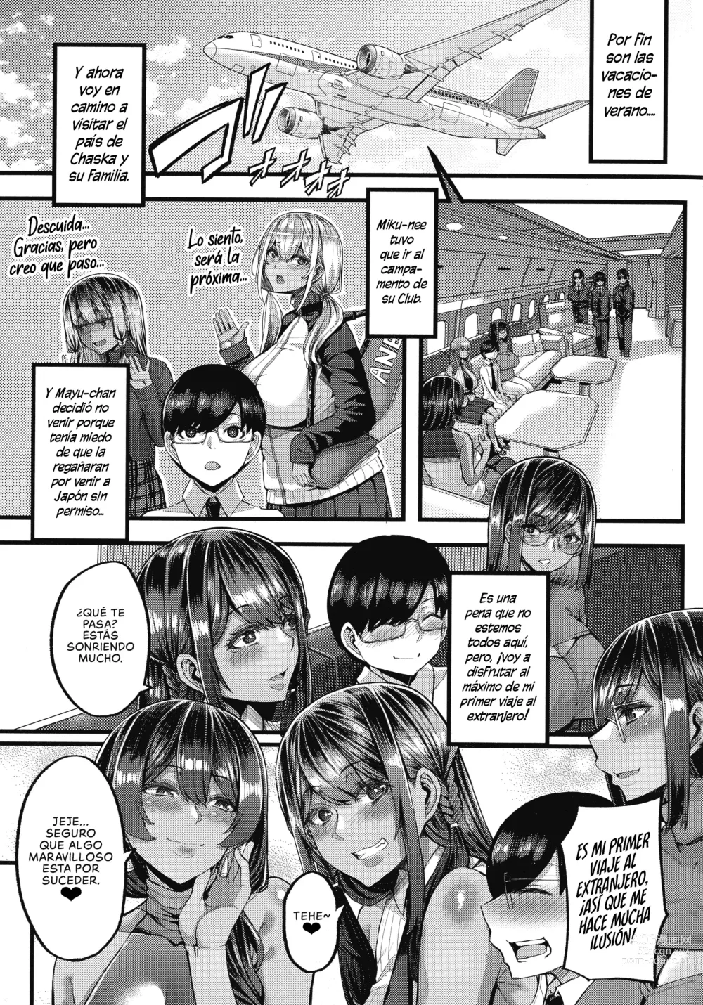 Page 130 of manga Un Contrato Secreto con las Princesas de Piel de Olivo