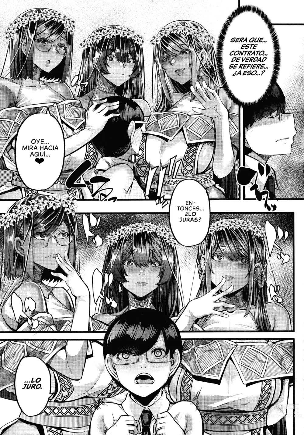 Page 137 of manga Un Contrato Secreto con las Princesas de Piel de Olivo