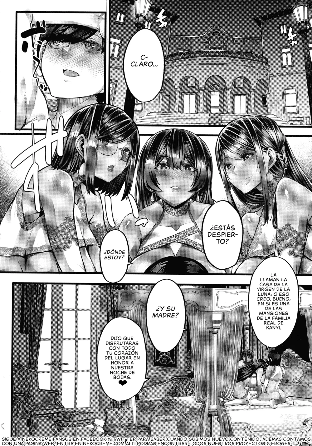 Page 140 of manga Un Contrato Secreto con las Princesas de Piel de Olivo