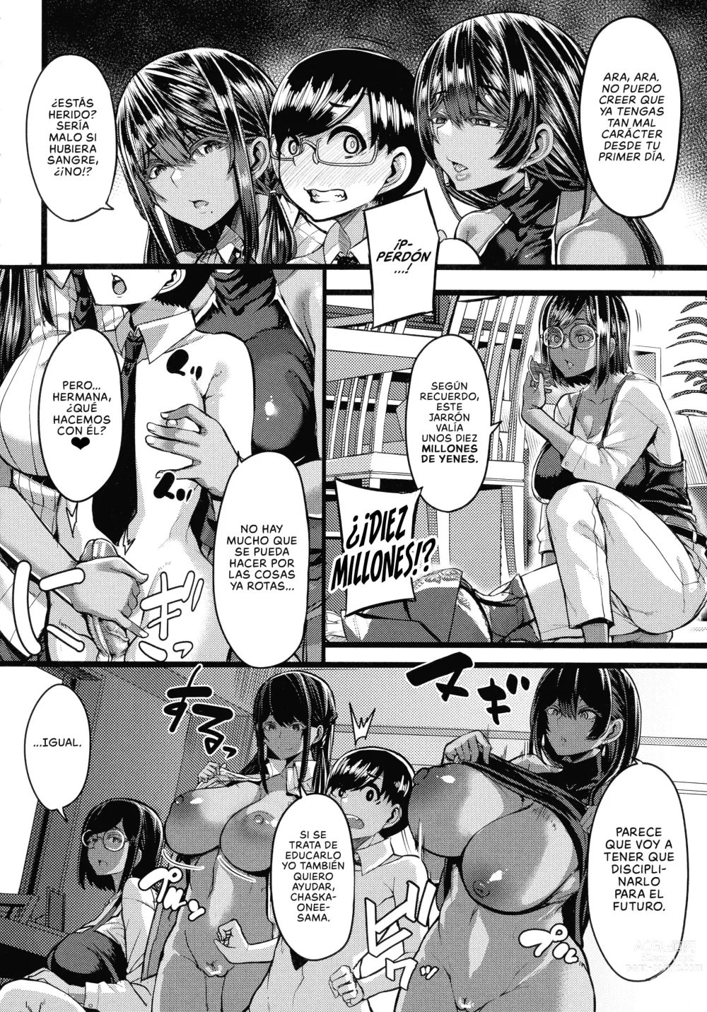 Page 21 of manga Un Contrato Secreto con las Princesas de Piel de Olivo