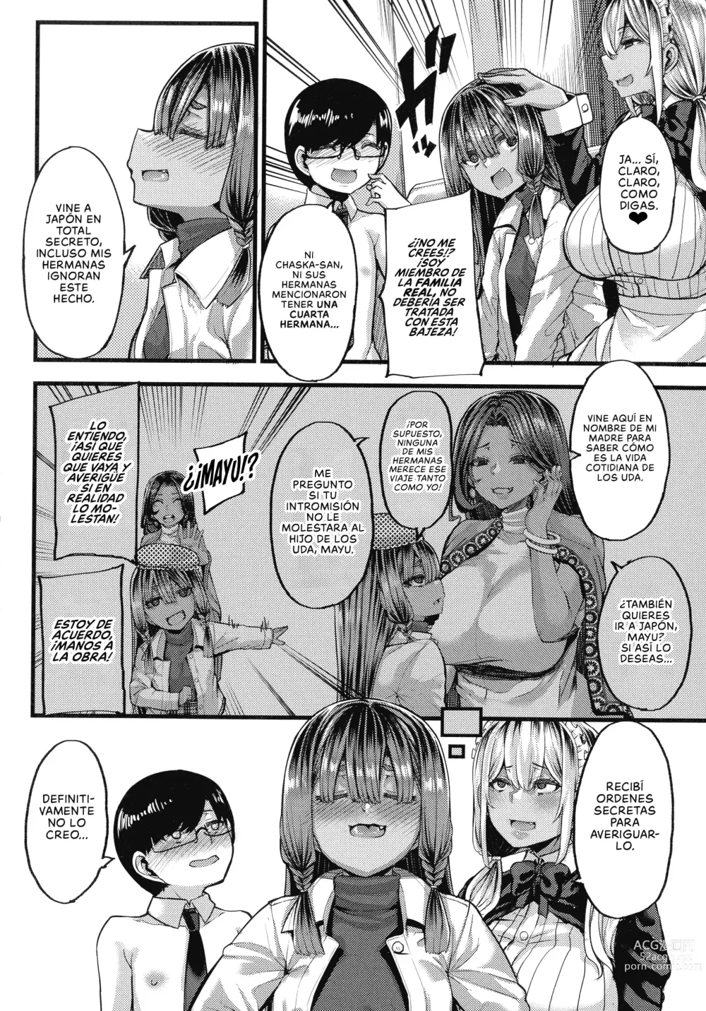 Page 93 of manga Un Contrato Secreto con las Princesas de Piel de Olivo