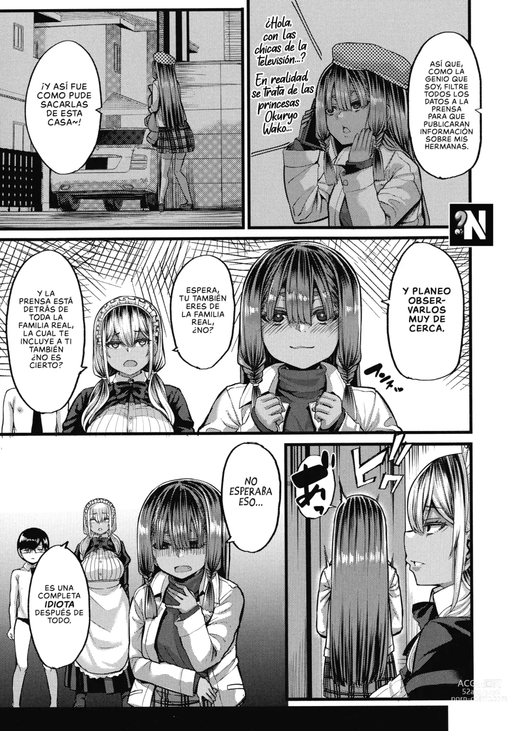 Page 94 of manga Un Contrato Secreto con las Princesas de Piel de Olivo