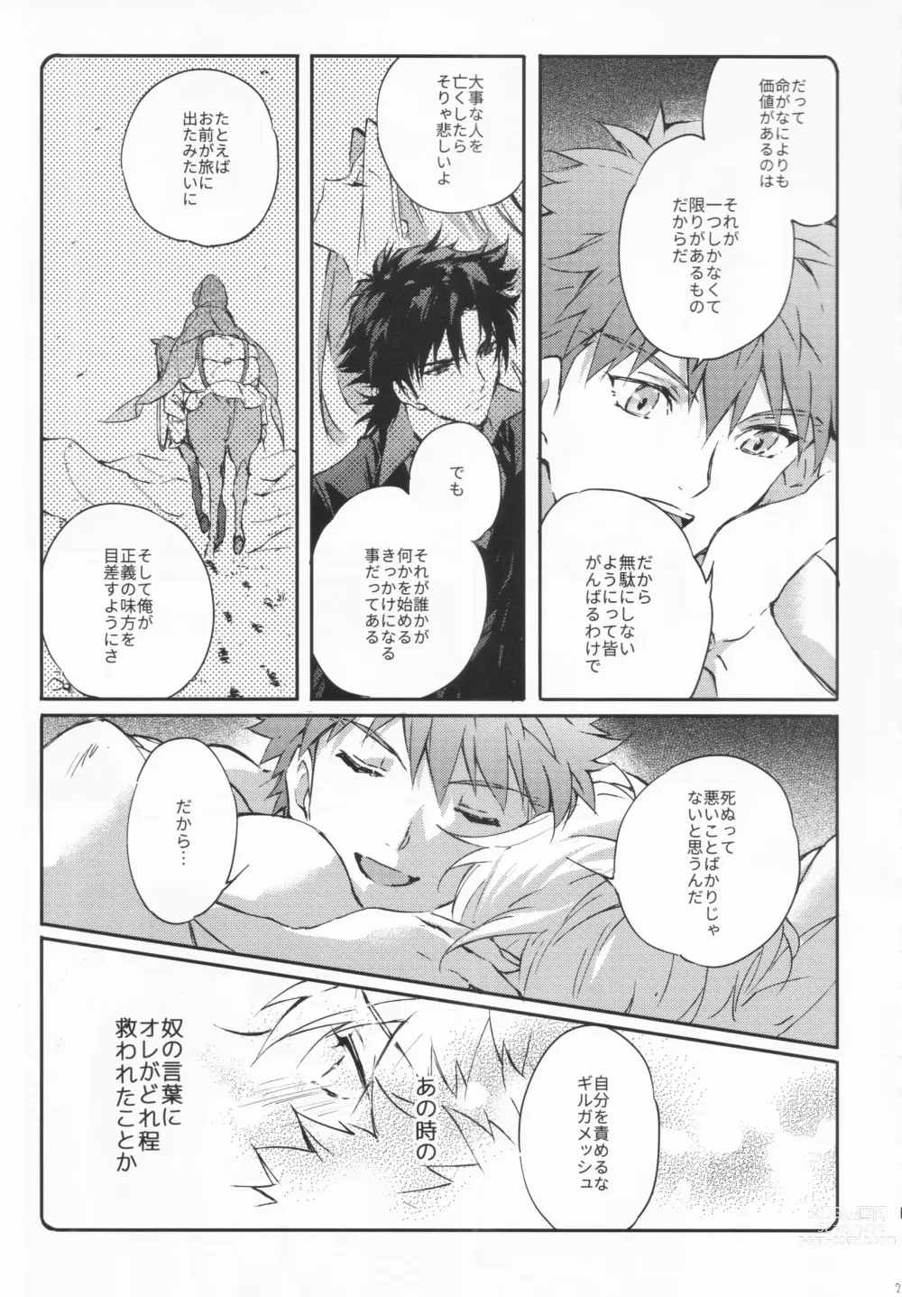 Page 23 of doujinshi STARDUST LOVESONG Jou + Ge Sairoku