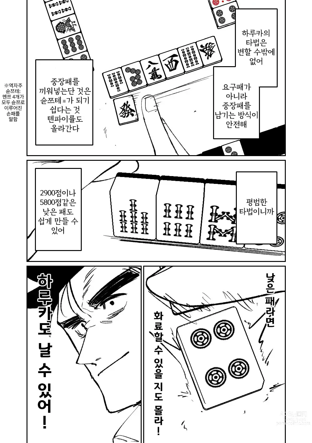 Page 166 of doujinshi 흥신소68 탈의마작 제1편 ~삼회전~