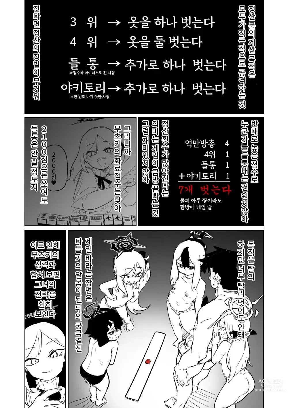 Page 19 of doujinshi 흥신소68 탈의마작 제1편 ~삼회전~