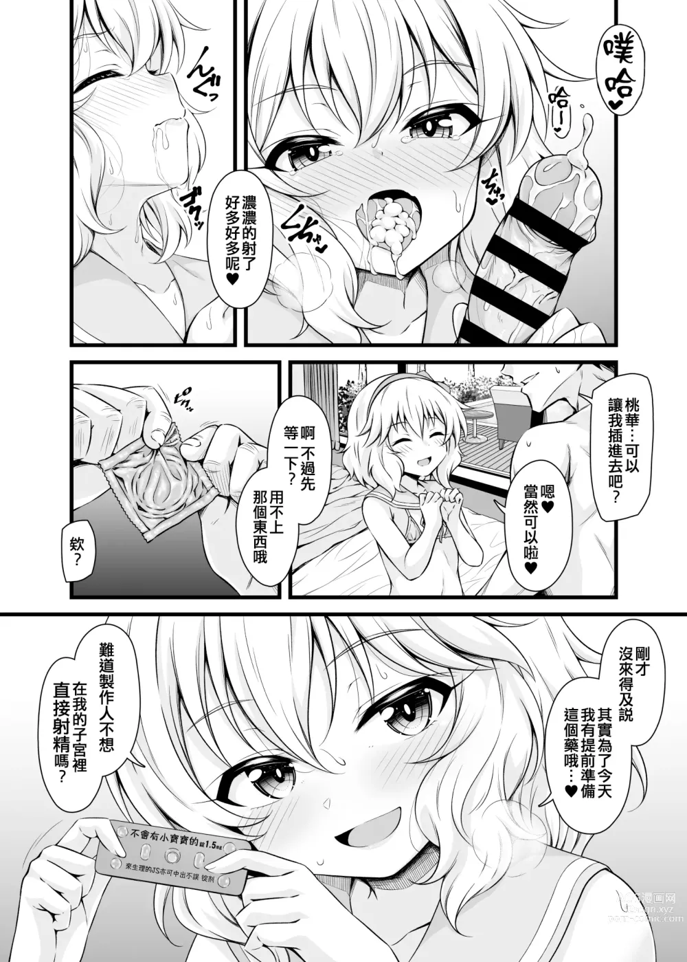 Page 16 of doujinshi Momoka to Futarikiri De Sugosu Ai No Private Island