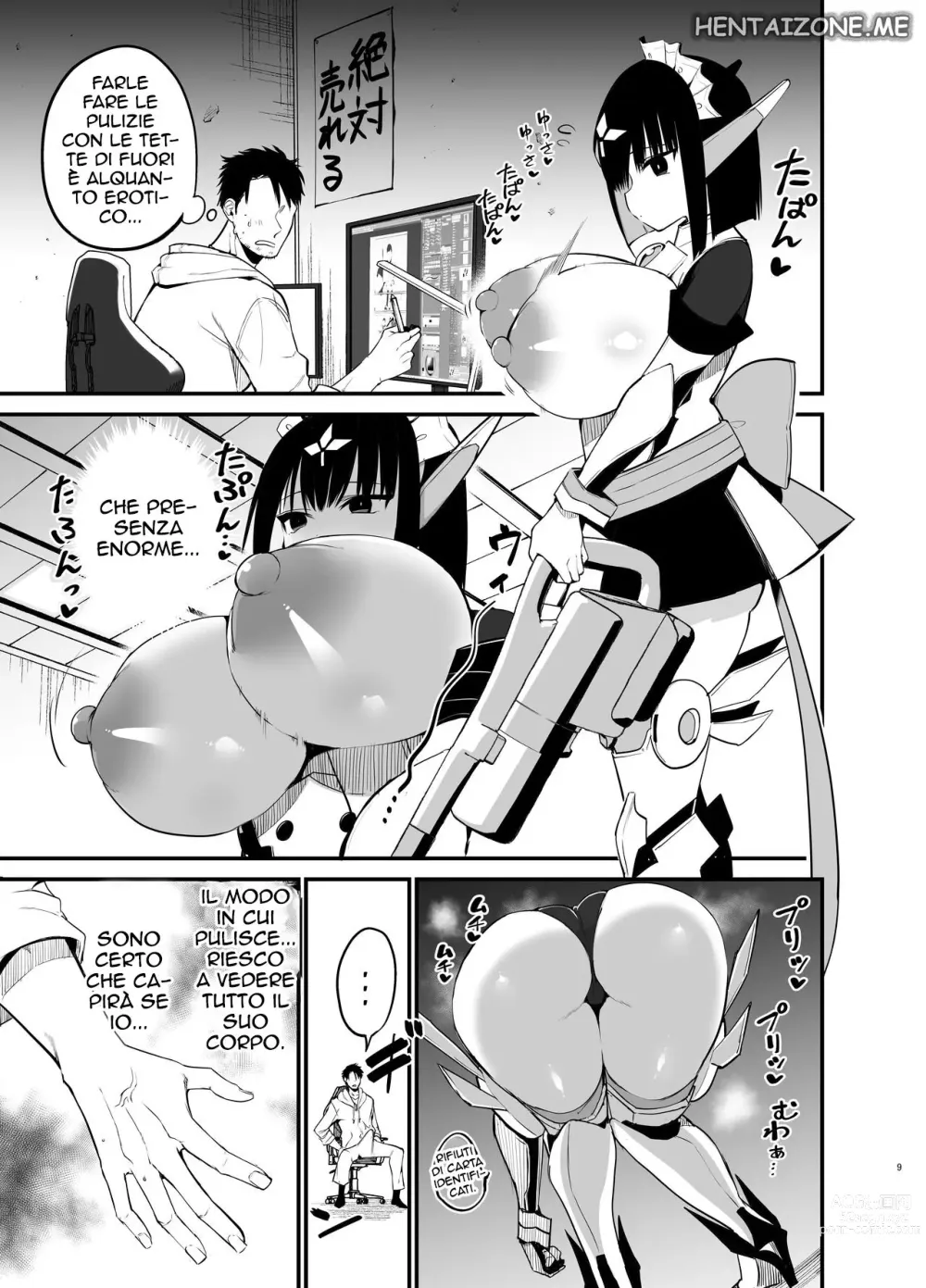 Page 8 of doujinshi Androidi per Adulti