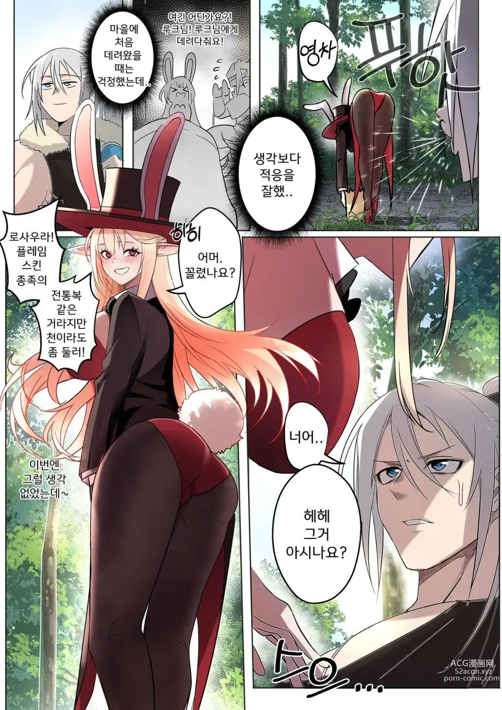 Page 3 of doujinshi DNF 로사우라 떡인지