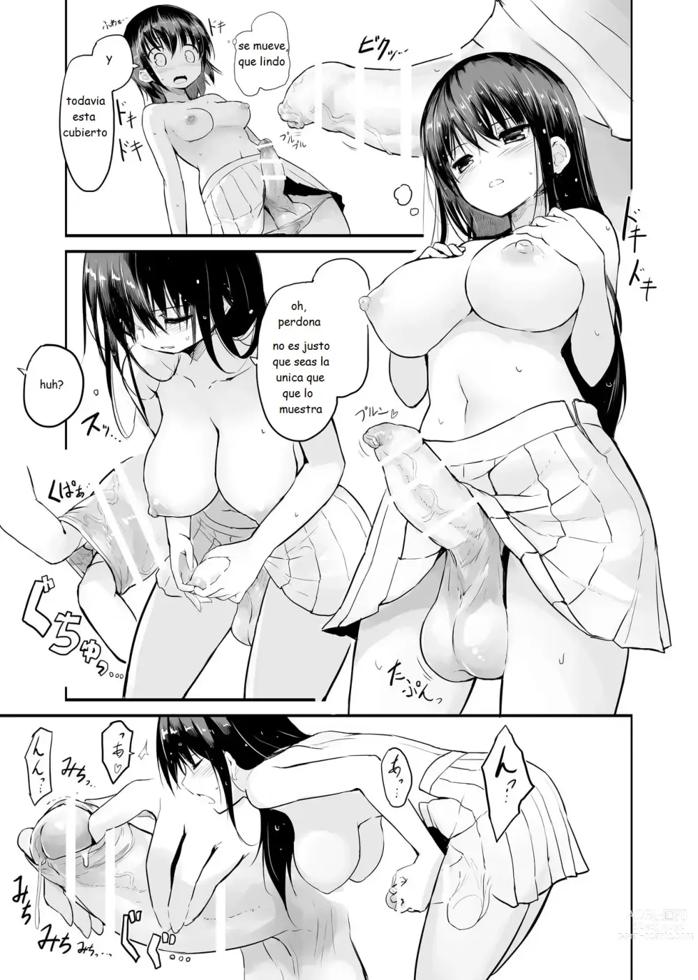 Page 11 of doujinshi Futanari Rainy Day